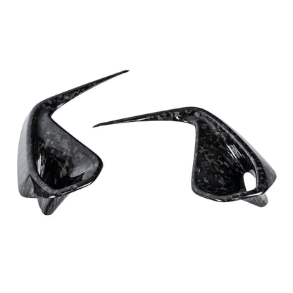 Driven Media Carbon Fiber Front Bumper Bezel Covers - 2022+ Subaru BRZ