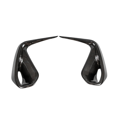 Driven Media Carbon Fiber Front Bumper Bezel Covers - 2022+ Subaru BRZ