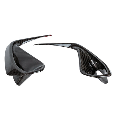 Driven Media Carbon Fiber Front Bumper Bezel Covers - 2022+ Subaru BRZ
