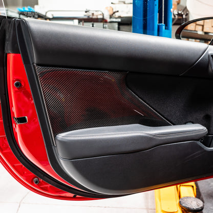 Driven.Media Carbon Fiber Door Card Inserts – 2022+ Toyota GR86 / Subaru BRZ