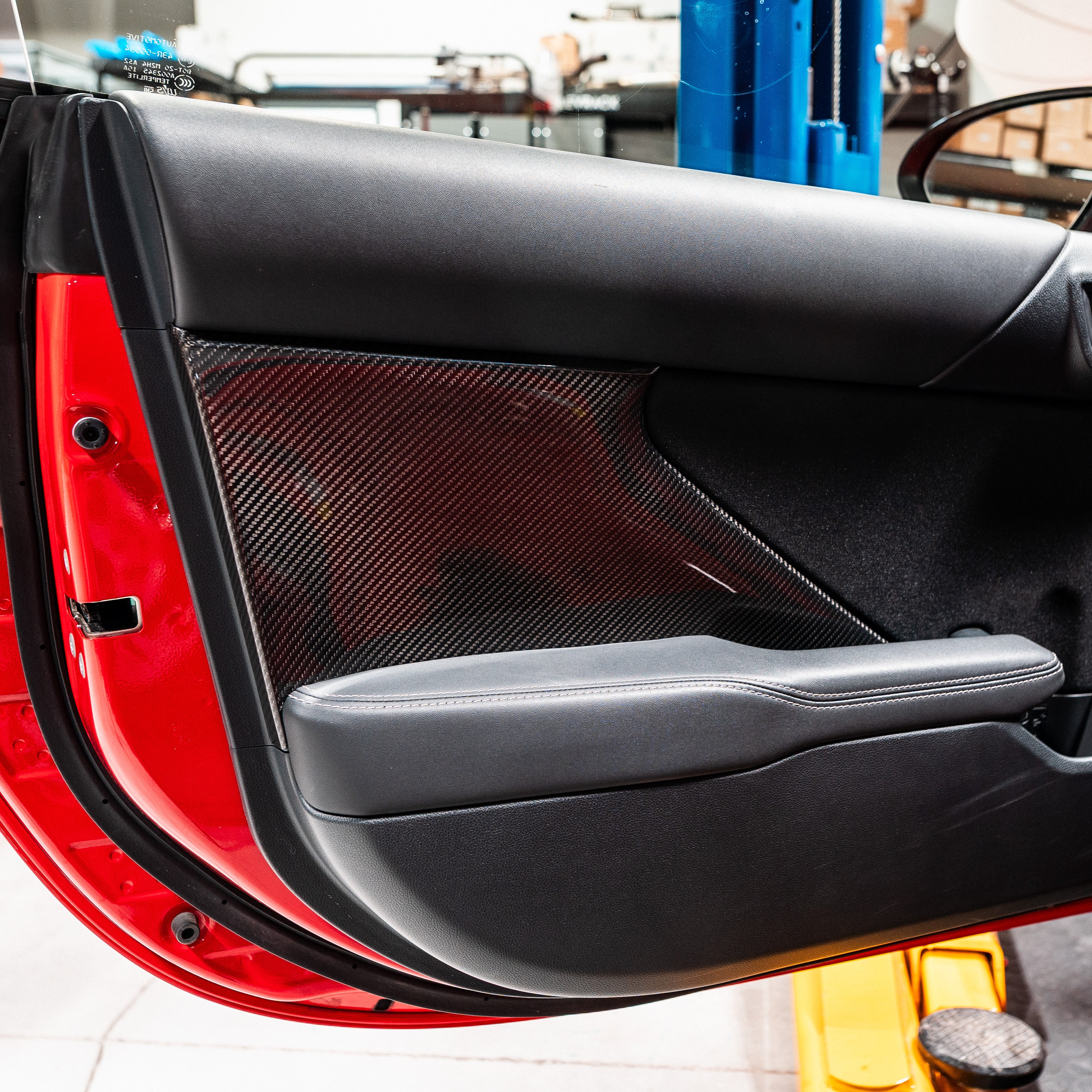 Driven.Media Carbon Fiber Door Card Inserts – 2022+ Toyota GR86 / Subaru BRZ