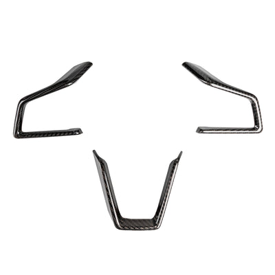 Driven.Media Carbon Fiber Steering Wheel Trim - 2022+ Subaru WRX