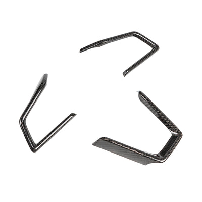 Driven.Media Carbon Fiber Steering Wheel Trim - 2022+ Subaru WRX