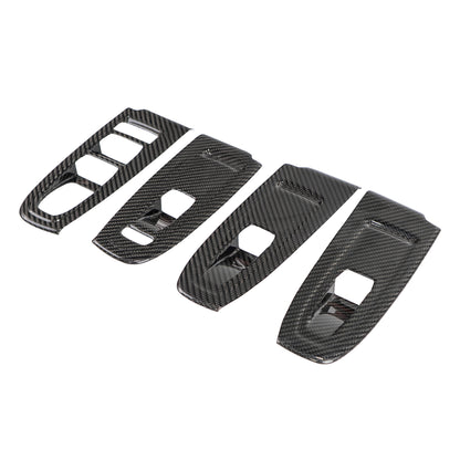 Driven.Media Carbon Fiber Window Switch Panel Covers - 2022+ Subaru WRX