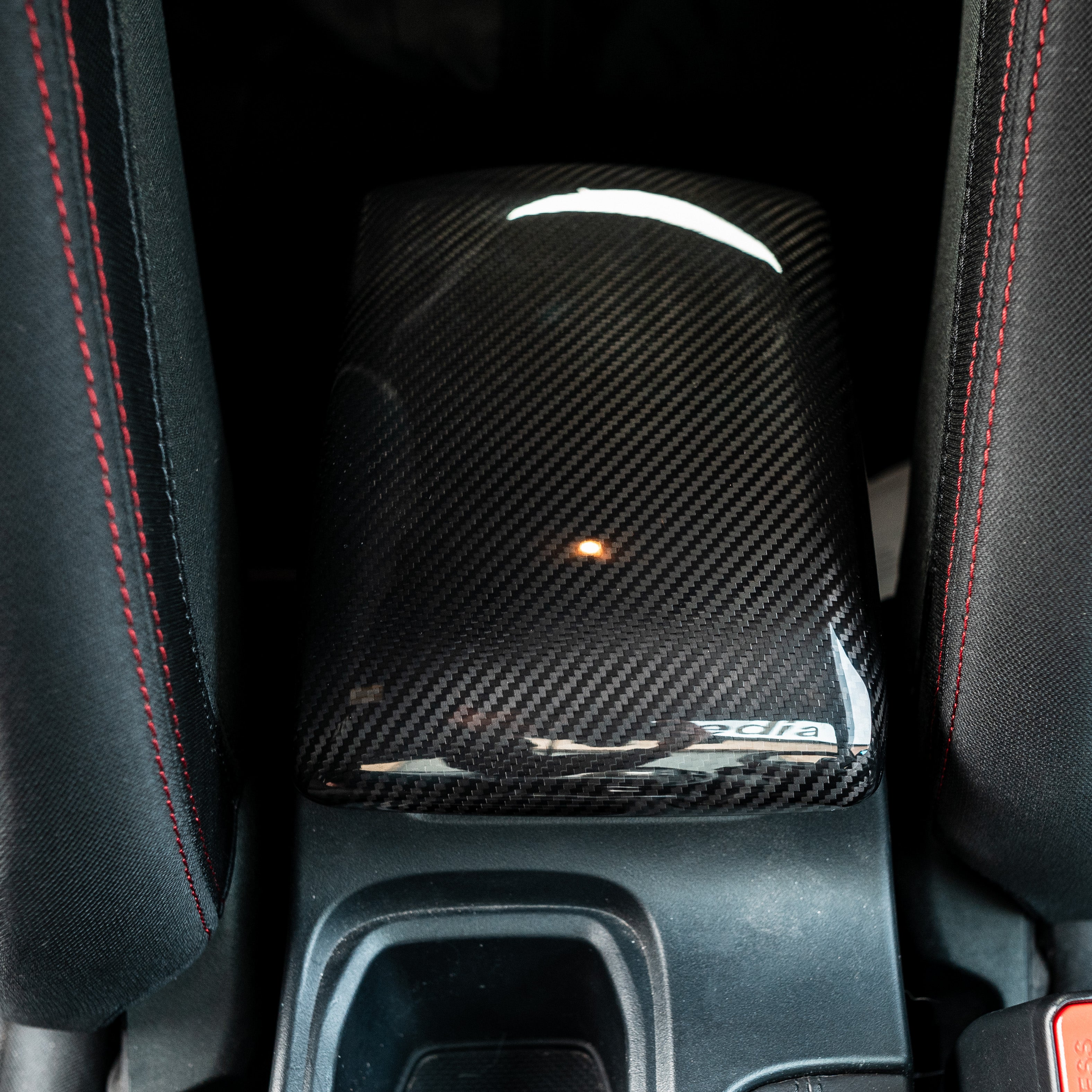 Driven.Media Carbon Fiber Armrest Cover - 2022+ Subaru WRX