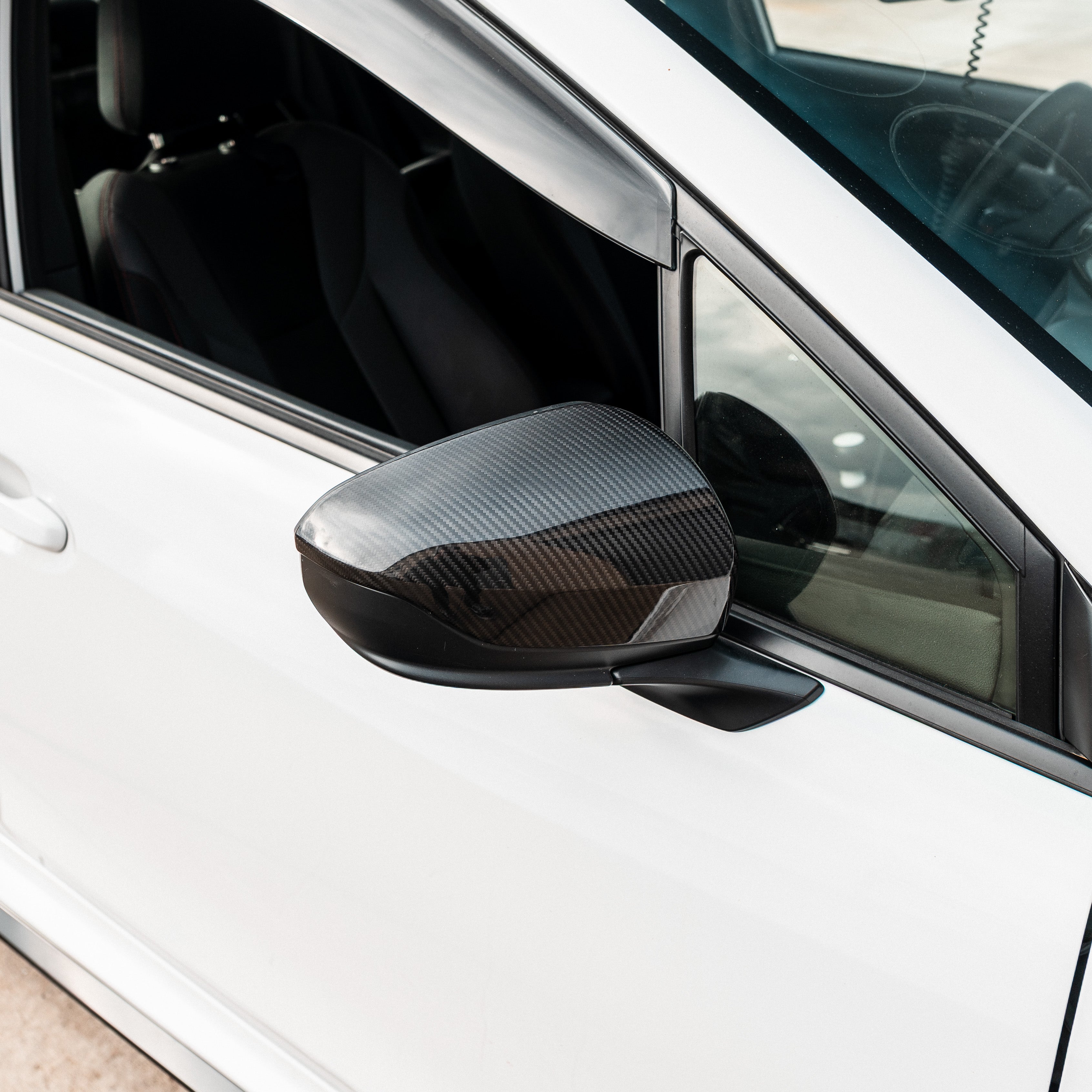Driven.Media Carbon Fiber Mirror Cover - 2022+ Subaru WRX