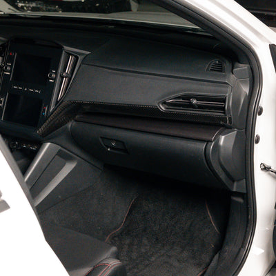 Driven.Media Carbon Fiber Lower Driver Dashboard Trim – 2022+ Subaru WRX