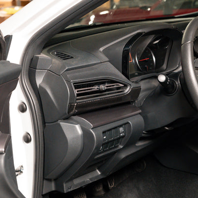 Driven.Media Carbon Fiber Lower Driver Dashboard Trim – 2022+ Subaru WRX