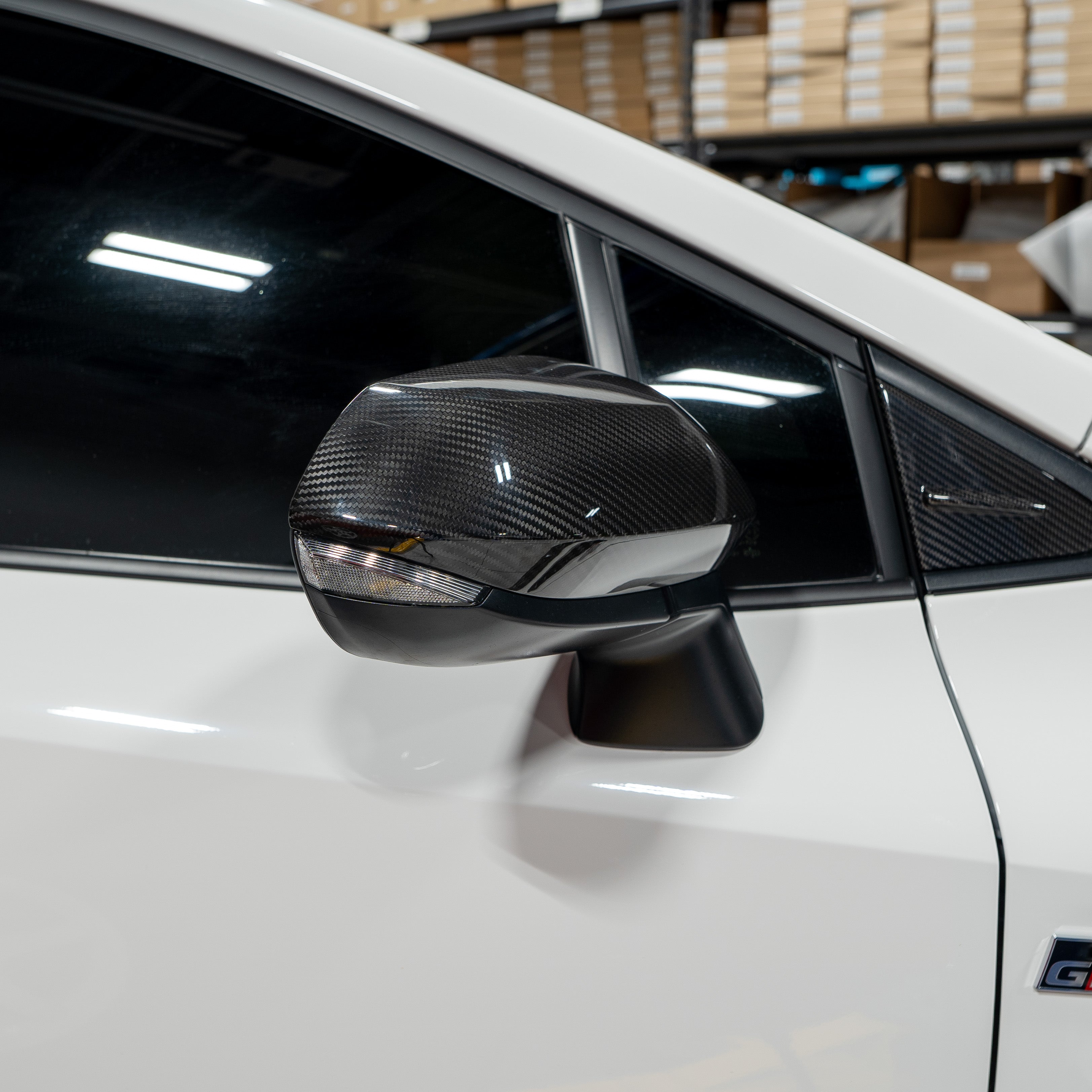 Driven.Media Carbon Fiber Mirror Covers - 2023+ Toyota GR Corolla