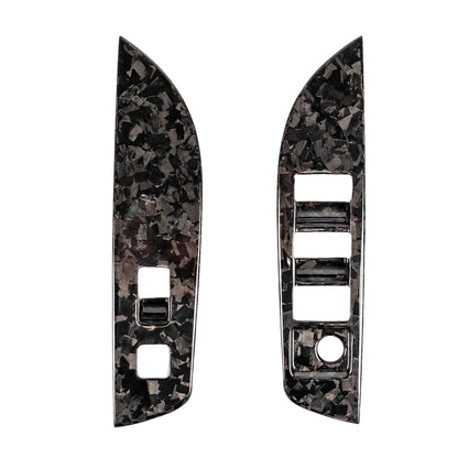 Driven.Media Carbon Fiber Front Window Switch Panels - 2023+ Toyota GR Corolla