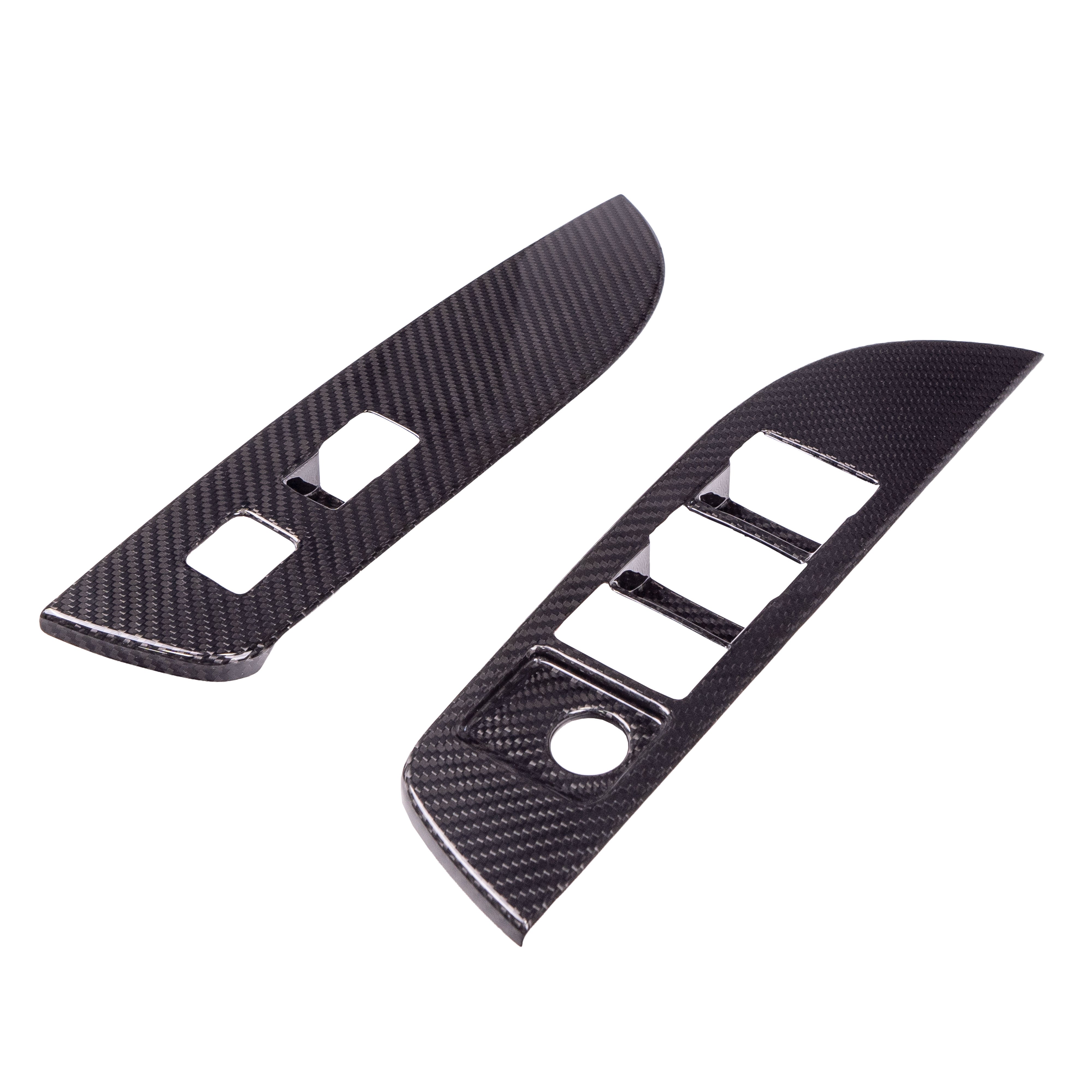 Driven.Media Carbon Fiber Front Window Switch Panels - 2023+ Toyota GR Corolla