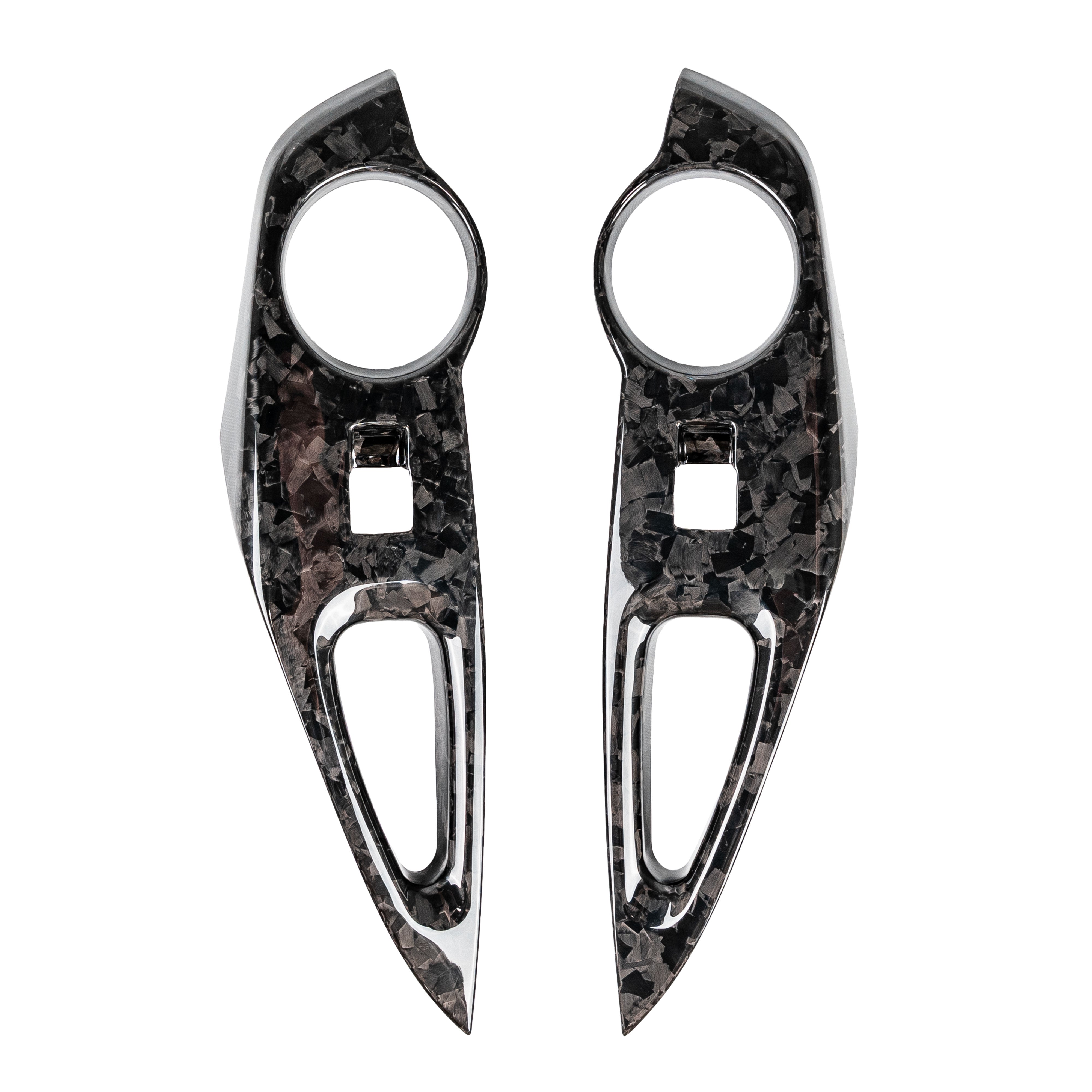 Driven.Media Carbon Fiber Rear Window Switch Panels -  2023+ Toyota GR Corolla