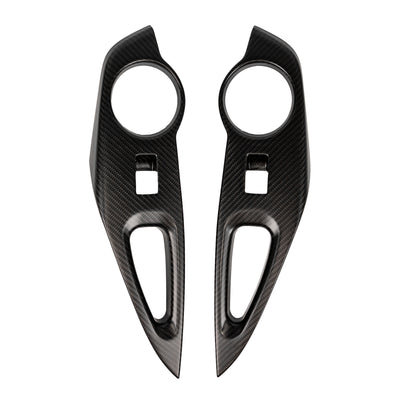 Driven.Media Carbon Fiber Rear Window Switch Panels -  2023+ Toyota GR Corolla