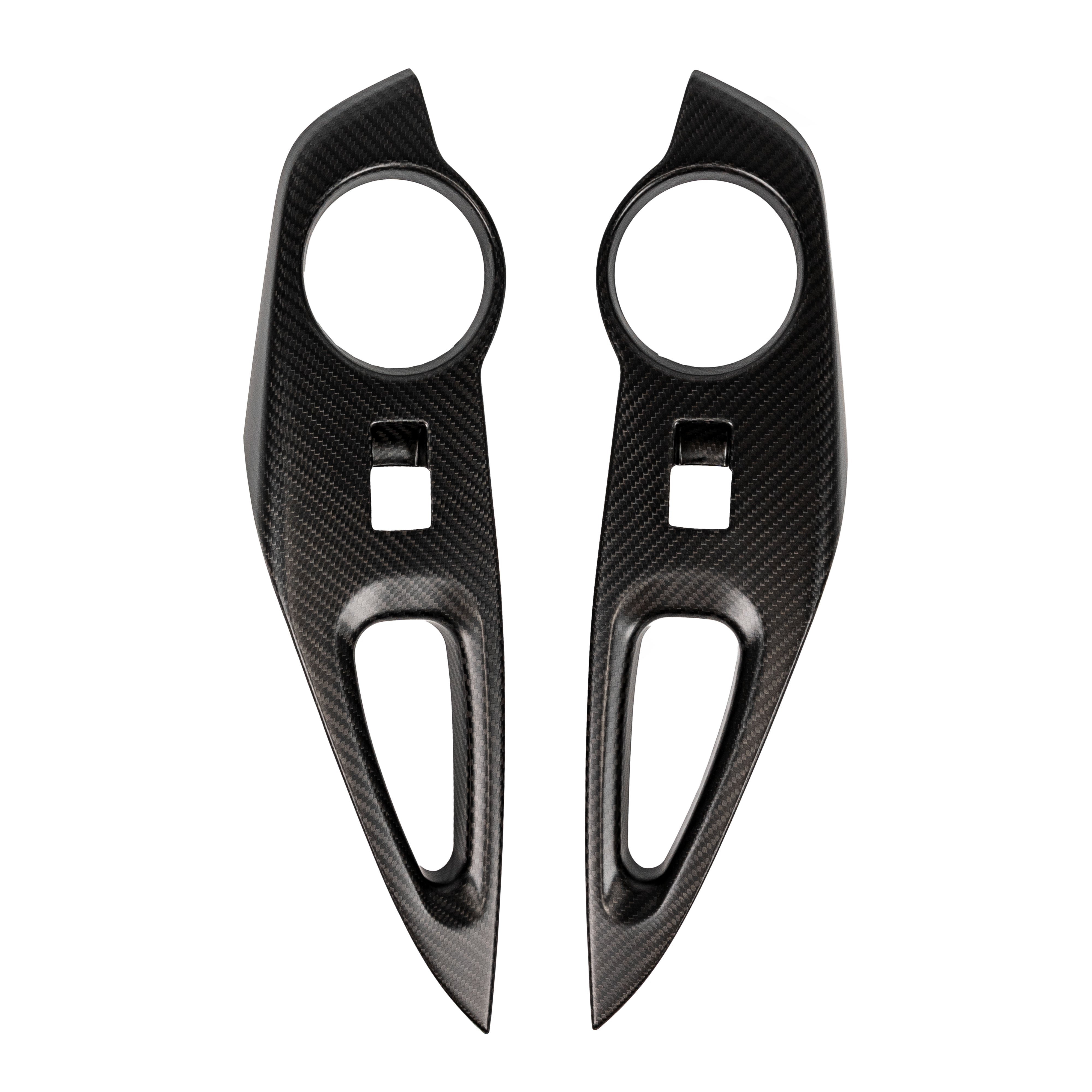 Driven.Media Carbon Fiber Rear Window Switch Panels -  2023+ Toyota GR Corolla