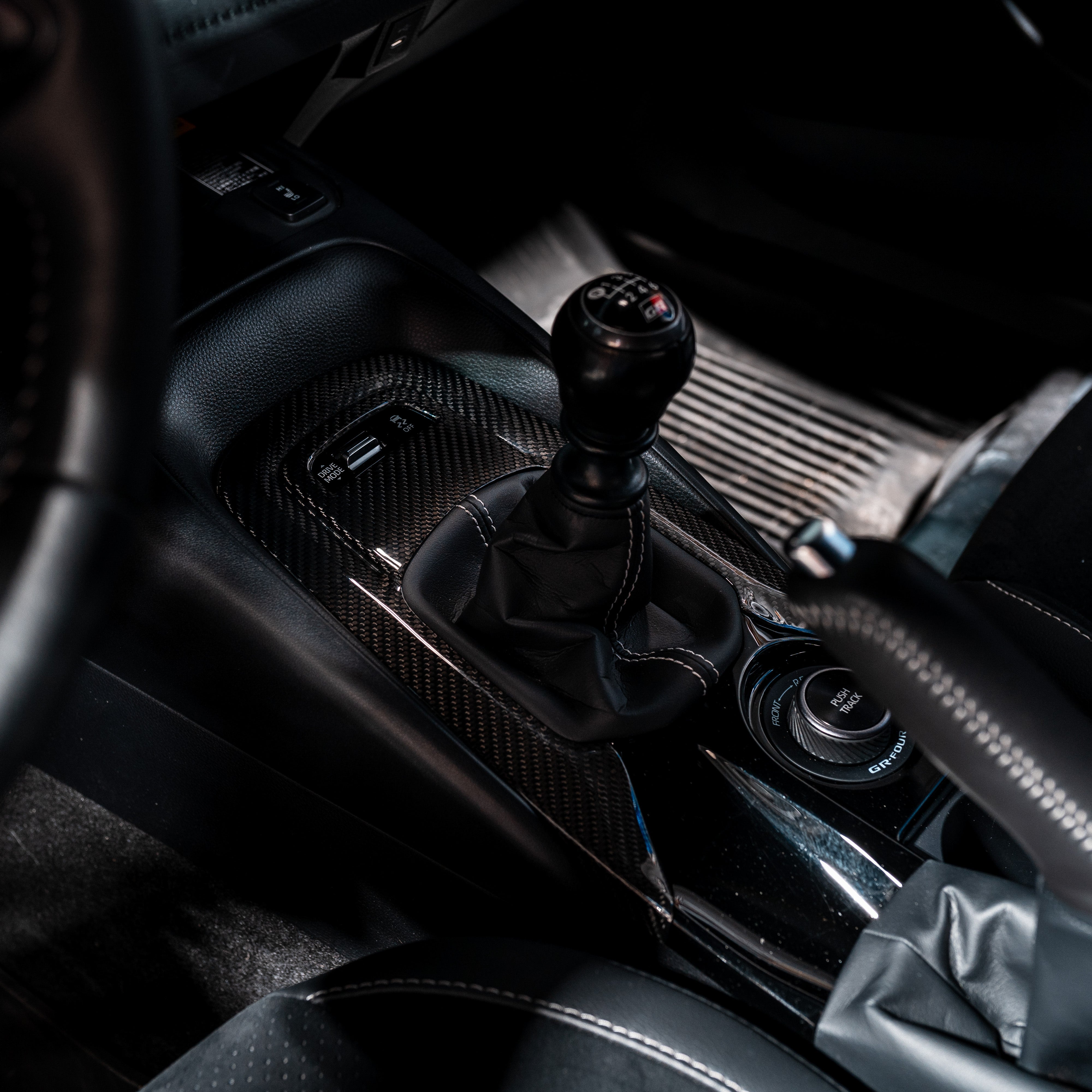 Driven.Media Carbon Fiber Shifter Trim - 2023+ Toyota GR Corolla