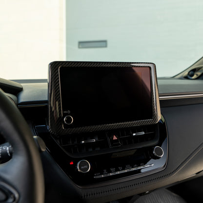 Driven.Media Carbon Fiber Radio Bezel - 2023+ Toyota GR Corolla