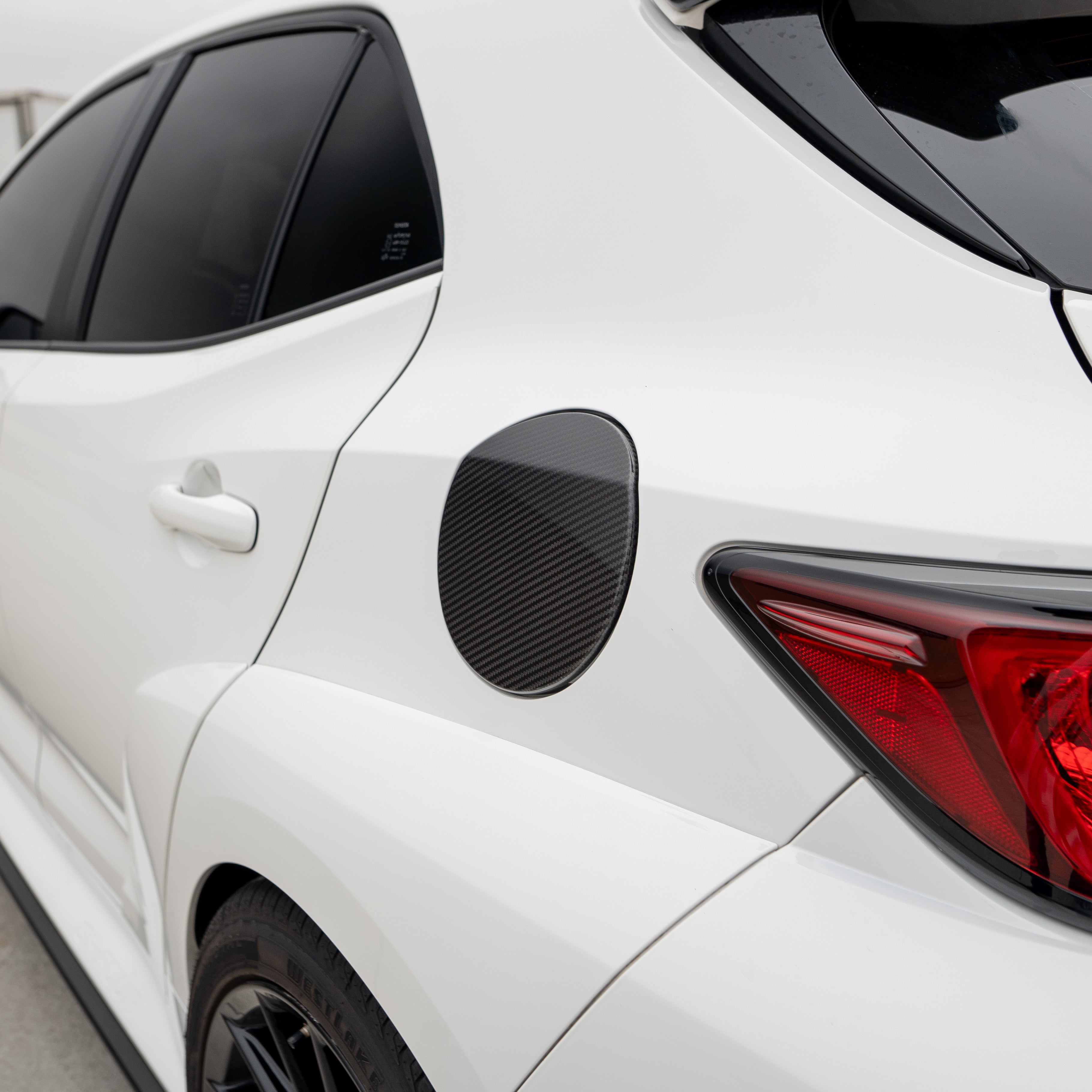 Driven.Media Carbon Fuel Door Cover - 2023+ Toyota GR Corolla