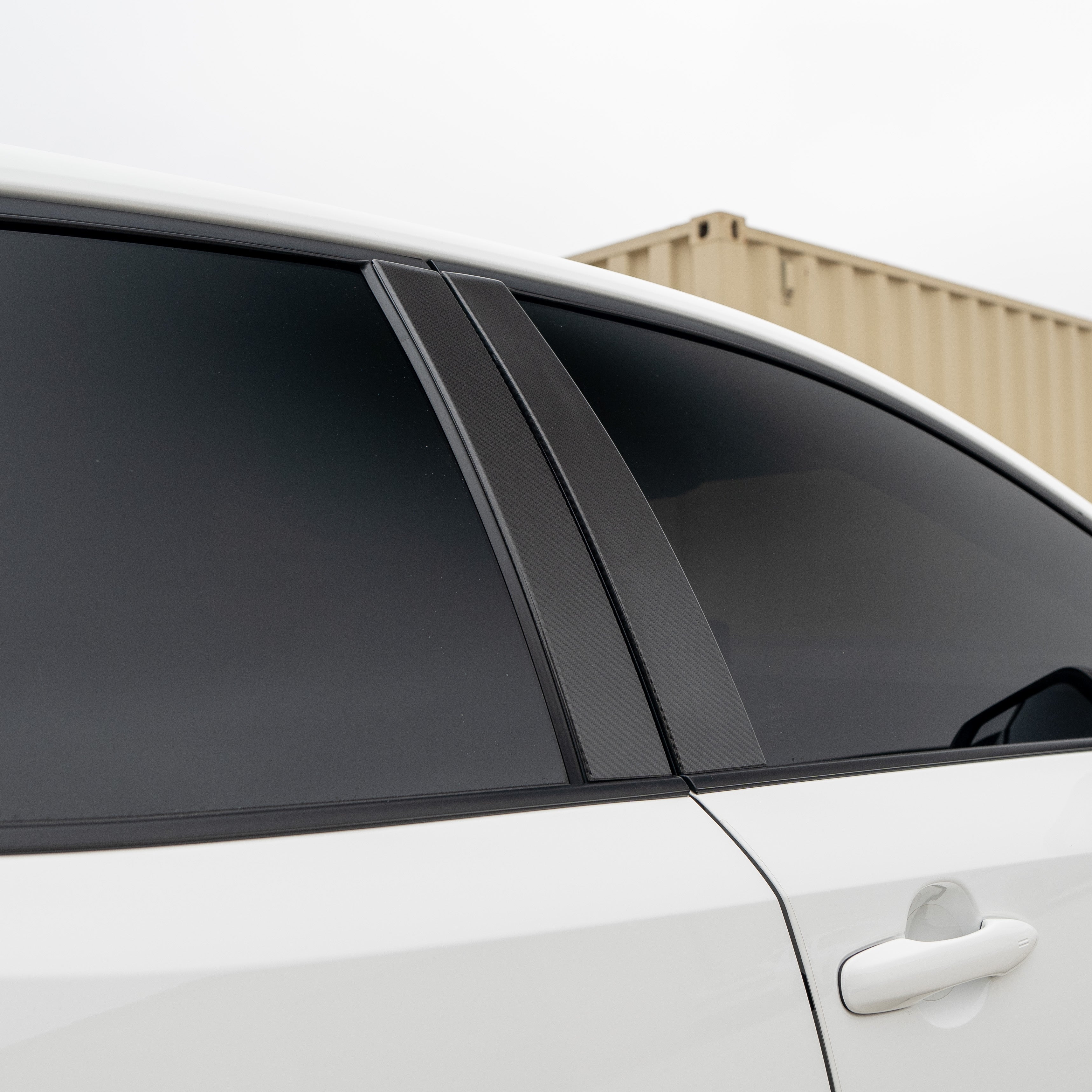 Driven.Media Carbon Fiber Exterior Door Pillars - 2023+ Toyota GR Corolla