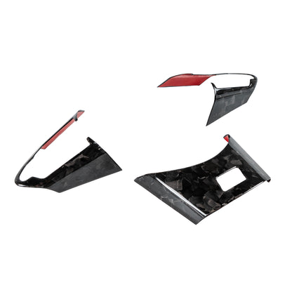 Driven.Media Carbon Fiber Steering Wheel Trim  - 2023+ Toyota GR Corolla