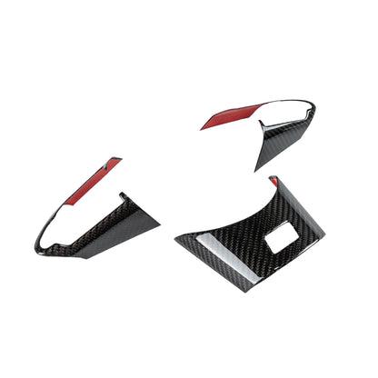 Driven.Media Carbon Fiber Steering Wheel Trim  - 2023+ Toyota GR Corolla