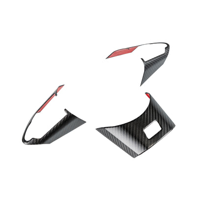 Driven.Media Carbon Fiber Steering Wheel Trim  - 2023+ Toyota GR Corolla