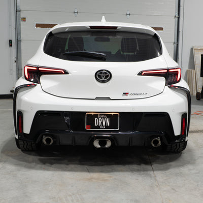 Driven.Media Carbon Fiber Rear Bumper Garnish – 2023+ Toyota GR Corolla