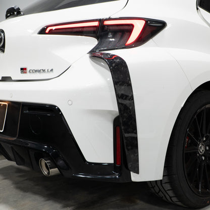 Driven.Media Carbon Fiber Rear Bumper Garnish – 2023+ Toyota GR Corolla