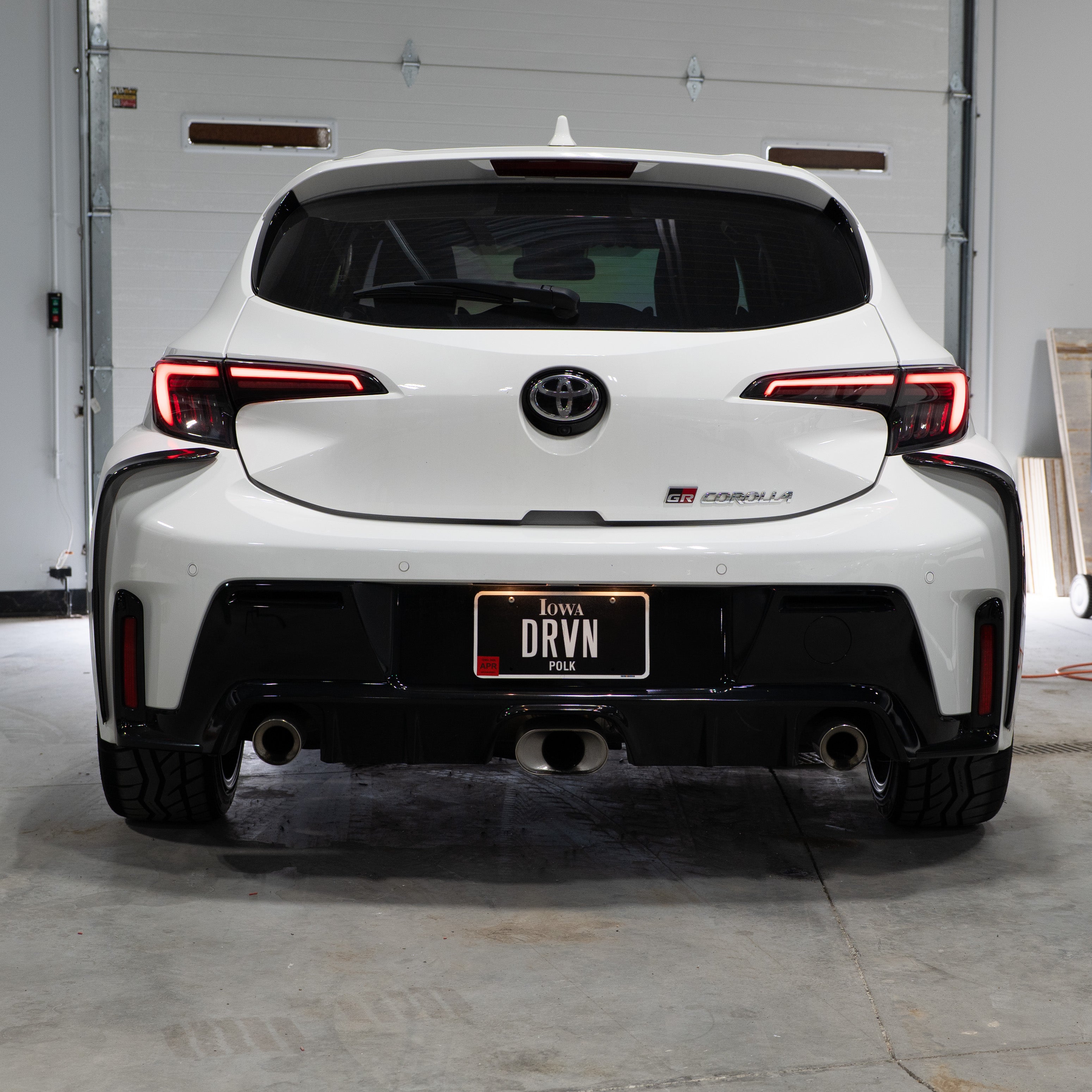 Driven.Media Carbon Fiber Rear Bumper Garnish – 2023+ Toyota GR Corolla