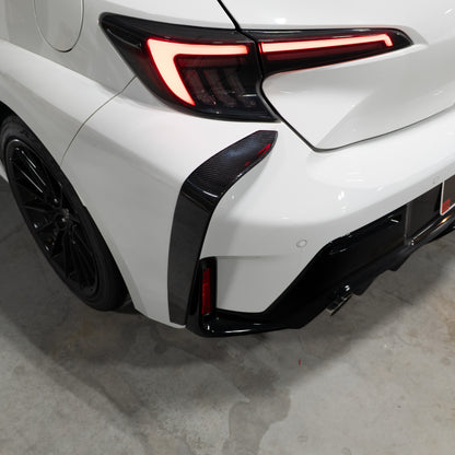 Driven.Media Carbon Fiber Rear Bumper Garnish – 2023+ Toyota GR Corolla
