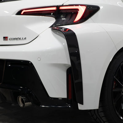 Driven.Media Carbon Fiber Rear Bumper Garnish – 2023+ Toyota GR Corolla