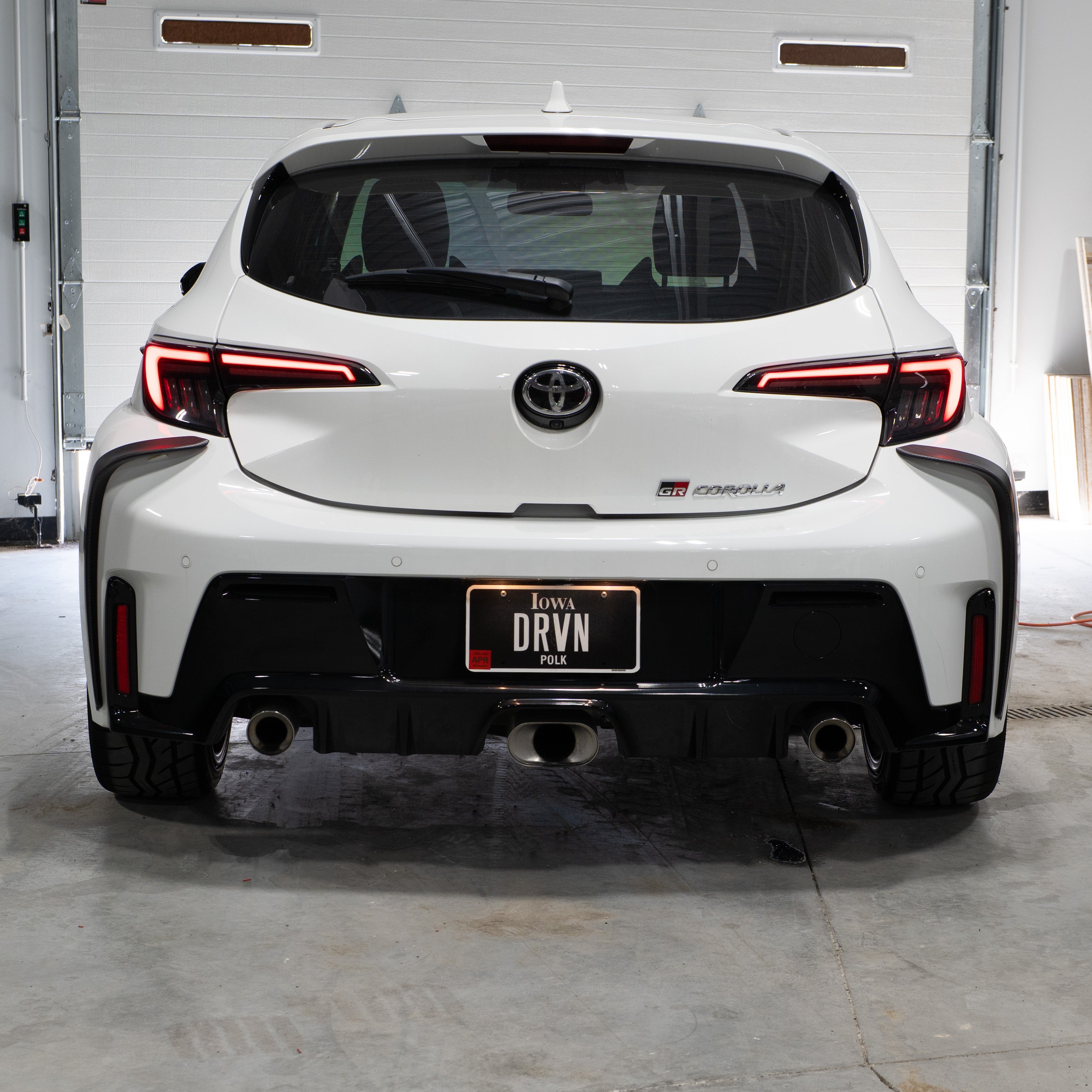 Driven.Media Carbon Fiber Rear Bumper Garnish – 2023+ Toyota GR Corolla