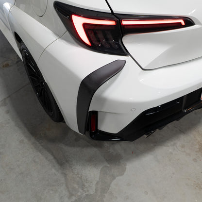 Driven.Media Carbon Fiber Rear Bumper Garnish – 2023+ Toyota GR Corolla