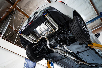 APEXi N1 Evolution-X Dual Exit Catback Exhaust System - 2013-2022+ Subaru BRZ / Toyota 86 & GR86 / Scion FR-S