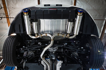 APEXi N1 Evolution-X Dual Exit Catback Exhaust System - 2013-2022+ Subaru BRZ / Toyota 86 & GR86 / Scion FR-S