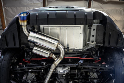 APEXi N1 Evolution-X Single Exit Catback Exhaust System - 2013-2022+ Subaru BRZ / Toyota 86 & GR86 / Scion FR-S