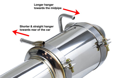 REMARK Catback Exhaust R1 Spec Single-Exit - 2013-2021 Subaru BRZ / Toyota 86 / Scion FR-S