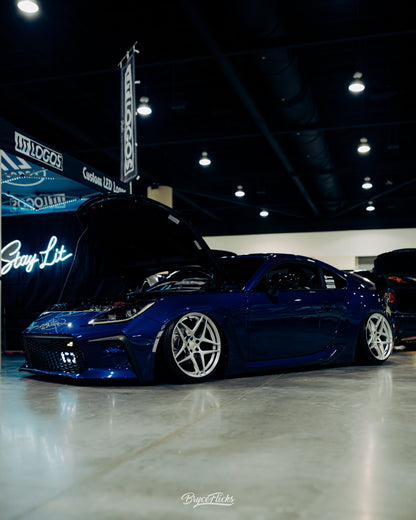 Lit Logos GR Grill Badge - 2022+ Toyota GR86 / 2023+ GR Corolla