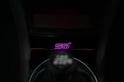Lit Logos RGB STI Shifter Trim Badge - 2015-2021 Subaru STI