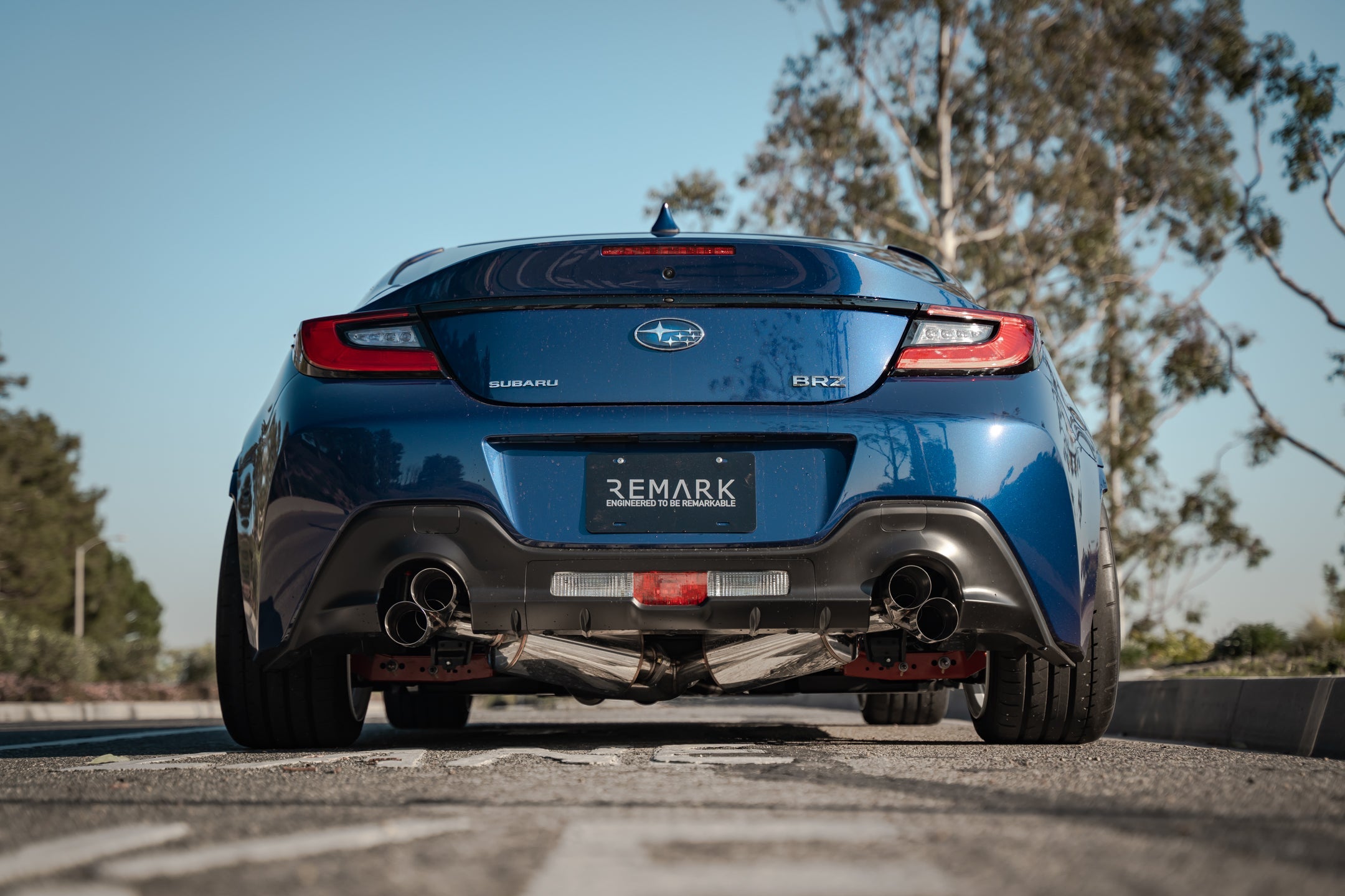 REMARK Catback Exhaust Sports Touring Quad Tip - 2022+ Toyota GR86 / Subaru BRZ