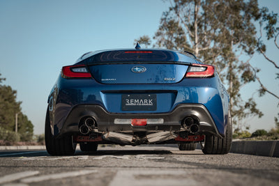 REMARK Catback Exhaust Sports Touring Quad Tip - 2022+ Toyota GR86 / Subaru BRZ