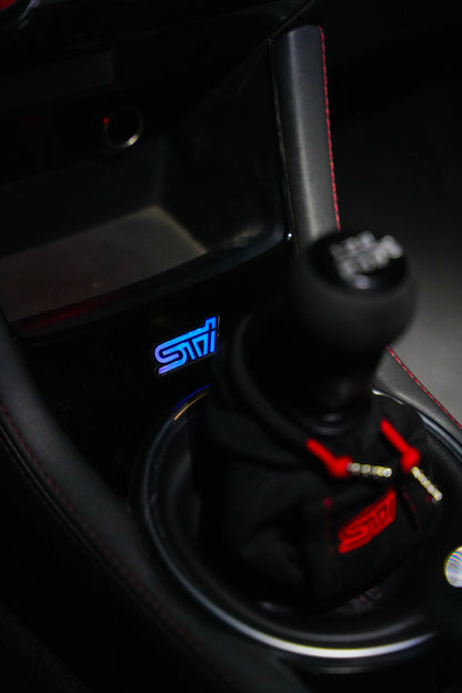 Lit Logos RGB STI Shifter Trim Badge - 2015-2021 Subaru STI