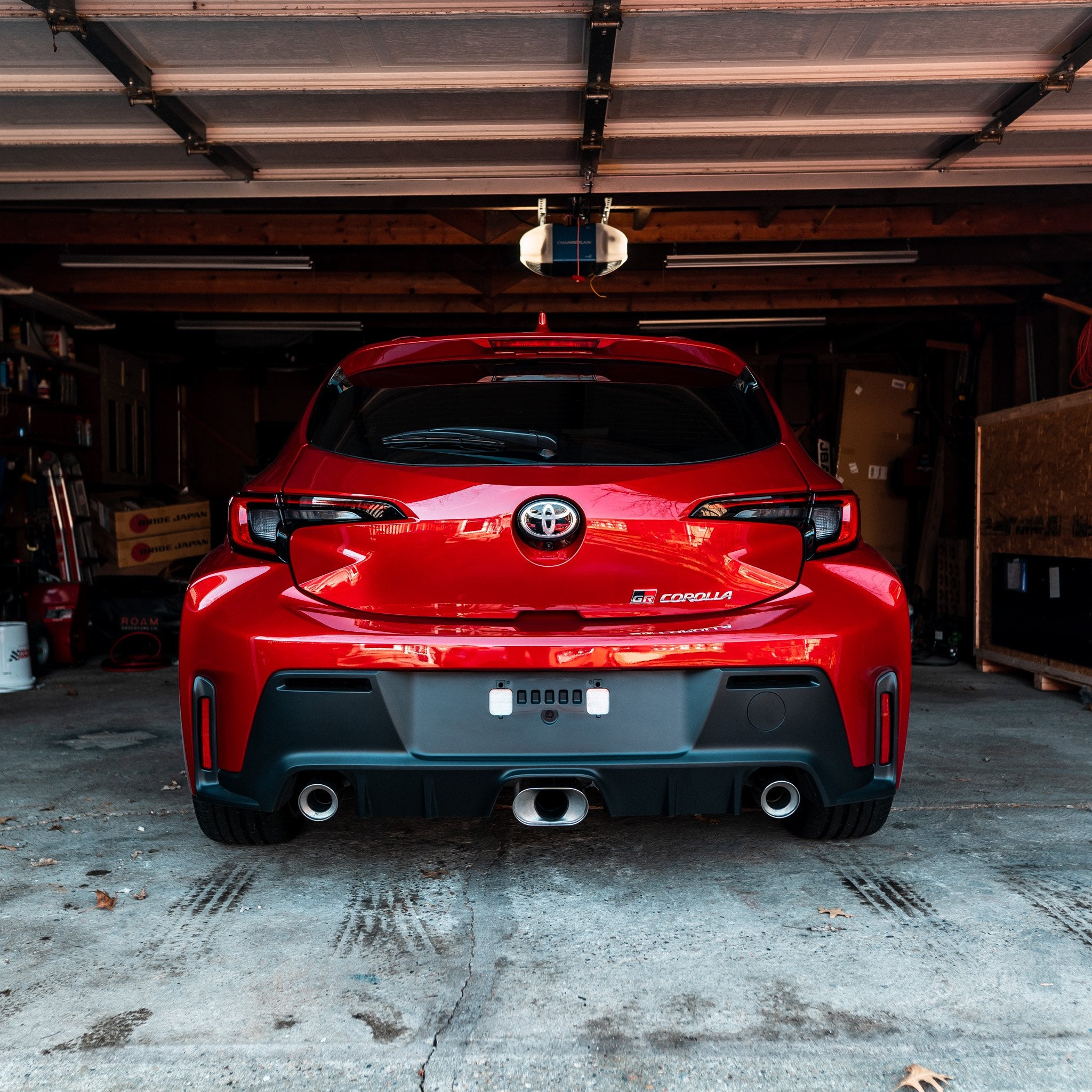 Driven.Media Rear Bumper Reflector Overlay - 2023+ Toyota GR Corolla