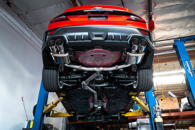 REMARK Sports Touring Catback Exhaust - 4" Quad Tips - 2022+ Subaru WRX
