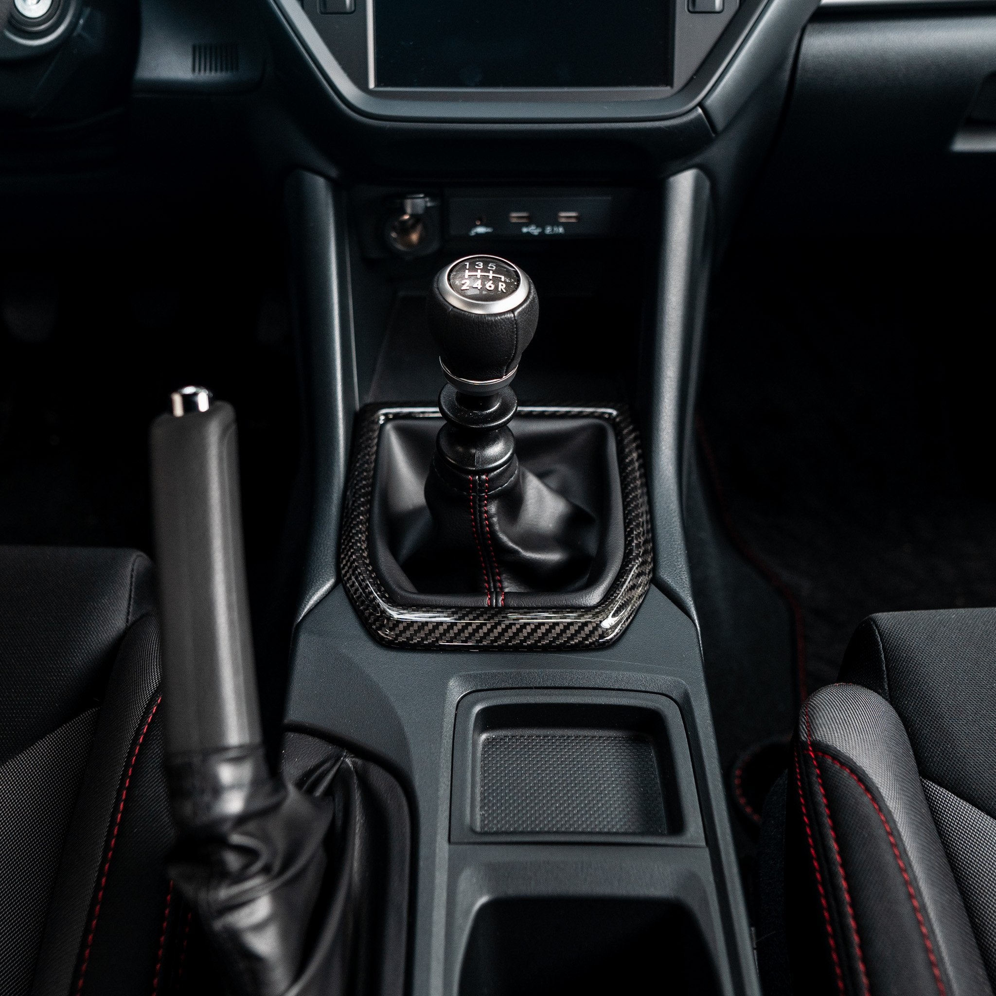 Driven.Media Carbon Fiber Shifter Trim - 2022+ Subaru WRX