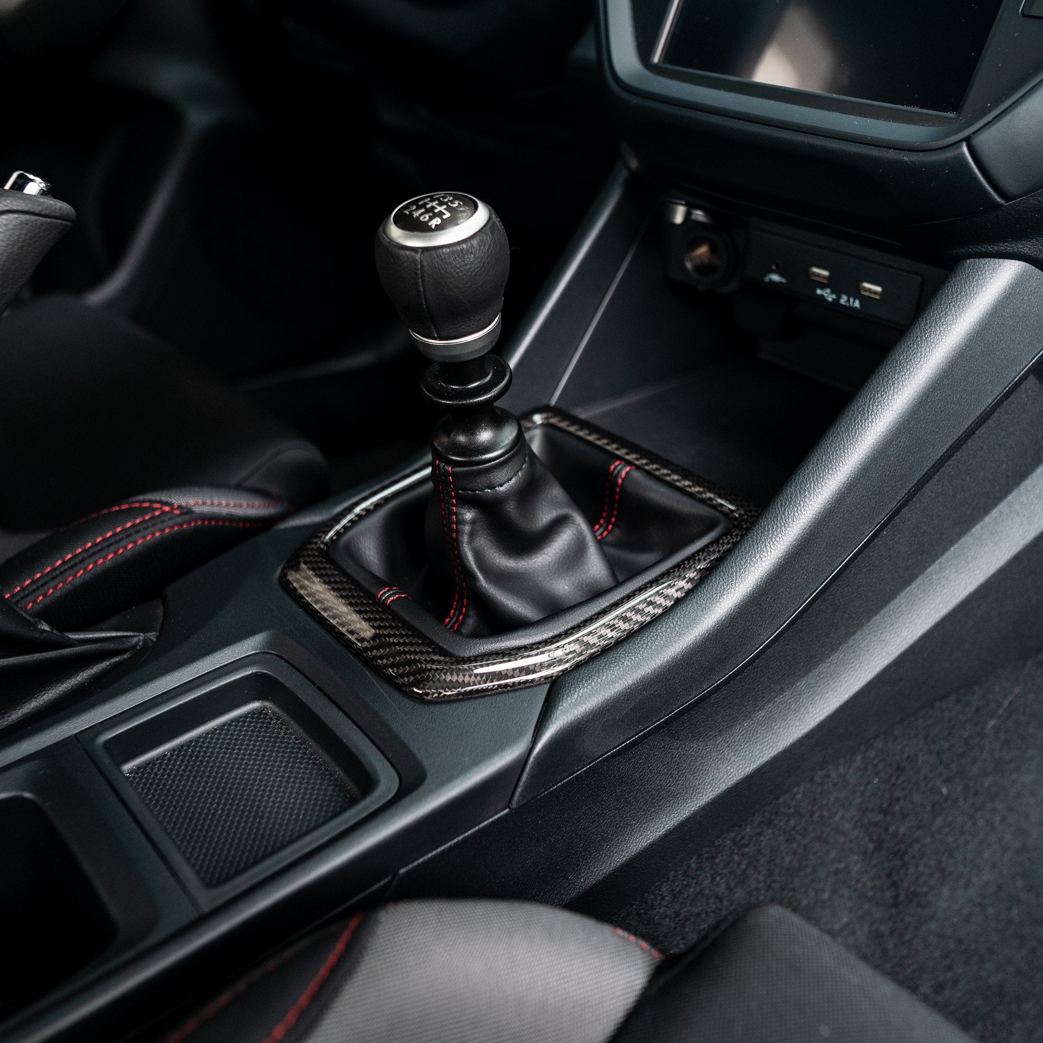 Driven.Media Carbon Fiber Shifter Trim - 2022+ Subaru WRX