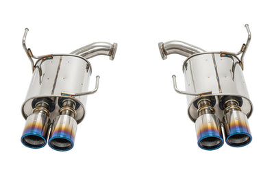 APEXi RS EVO Quad Tip Axleback Exhaust - 2022+ Subaru WRX