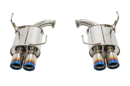 APEXi RS EVO Quad Tip Axleback Exhaust - 2022+ Subaru WRX