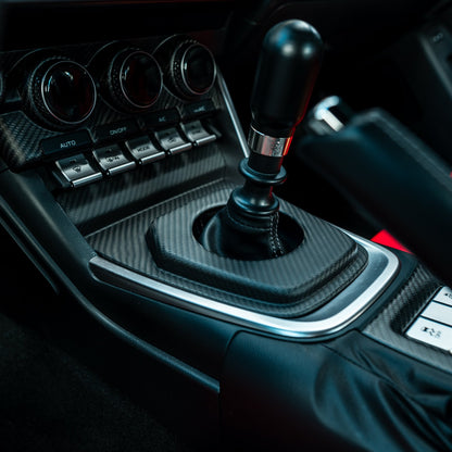 Driven.Media Carbon Fiber V2 Manual Shifter Trim - 2022+ Toyota GR86 / Subaru BRZ