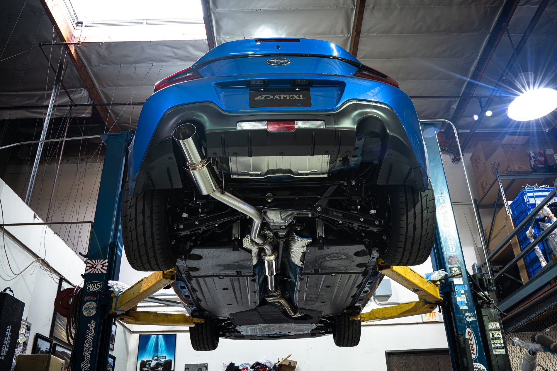 APEXi N1 Evolution-R Exhaust (Single) - 2013-2022+ Scion FR-S / Toyota 86 / Toyota GR86 / Subaru BRZ