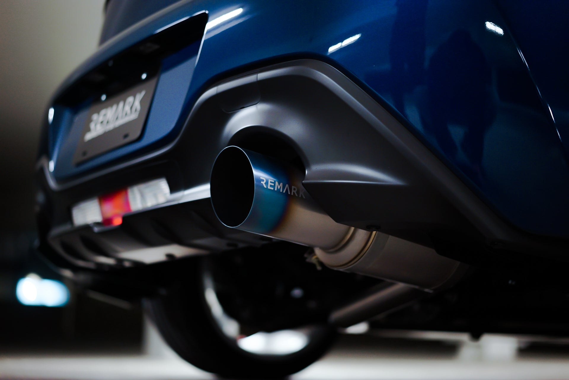 REMARK Catback Exhaust R1 Spec Single-Exit (Titanium / Stainless Steel) Muffler - 2022+ Toyota GR86 / Subaru BRZ